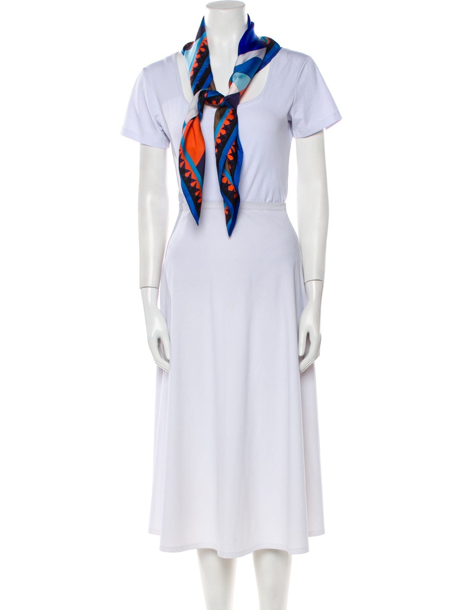 Emilio Pucci Silk Printed Scarf